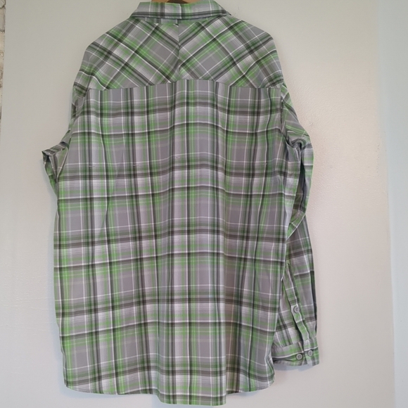 NWOT Columbia Shirt Mens 2XL Insect Blocker Technology Plaid Gorpcore Outdoor - Picture 5 of 12